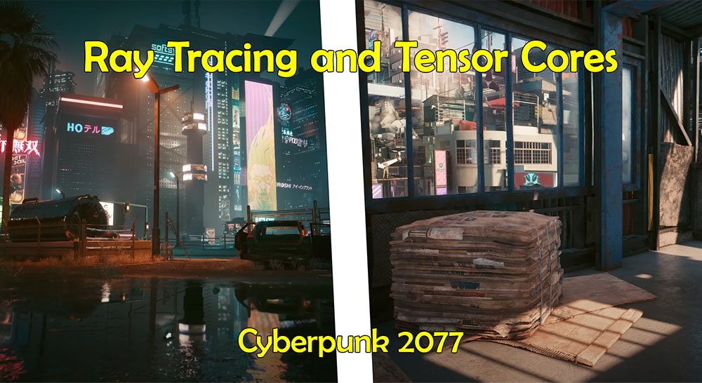 Cyberpunk 2077 2018 Demo vs 2.0 Update 2023 Ray Tracing Overdrive Graphics  Comparison — Видео