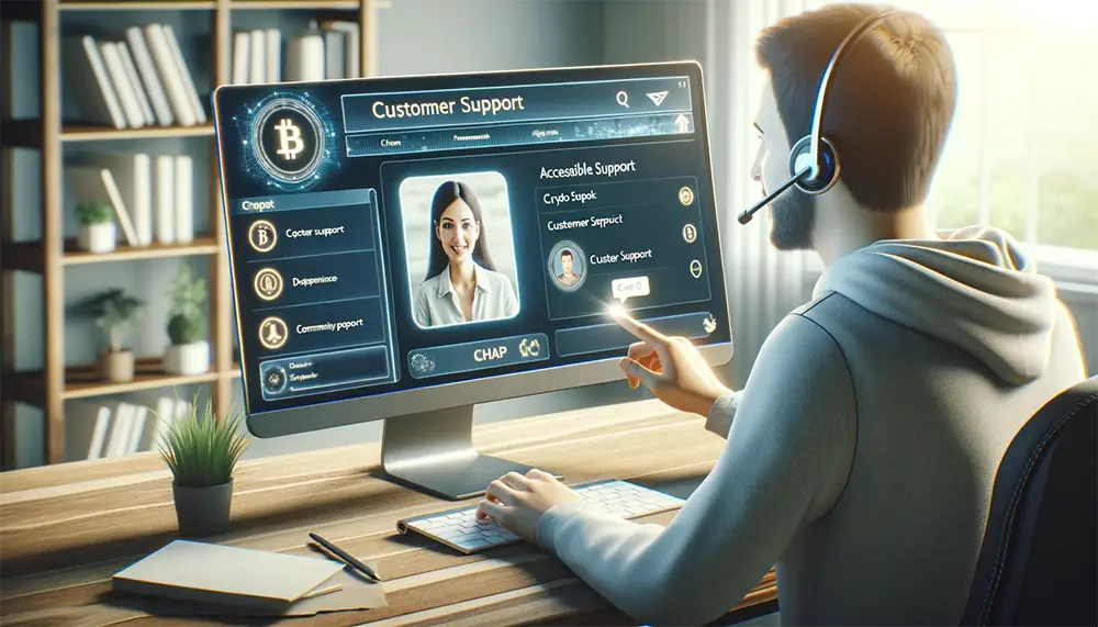 Accessible Customer Support in Cryptocurrency Trading