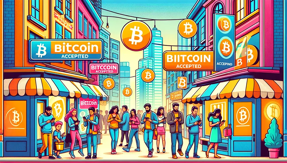 Bitcoin's growing acceptance in everyday commerce