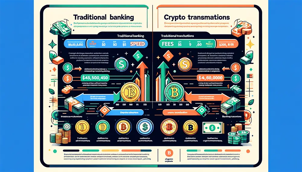 Comparing Crypto and Traditional Banking Transactions