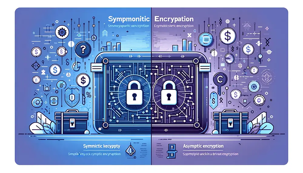 Symmetric vs. Asymmetric Encryption in Cryptocurrency