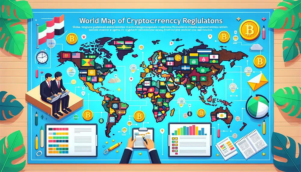 World Map of Cryptocurrency Regulations