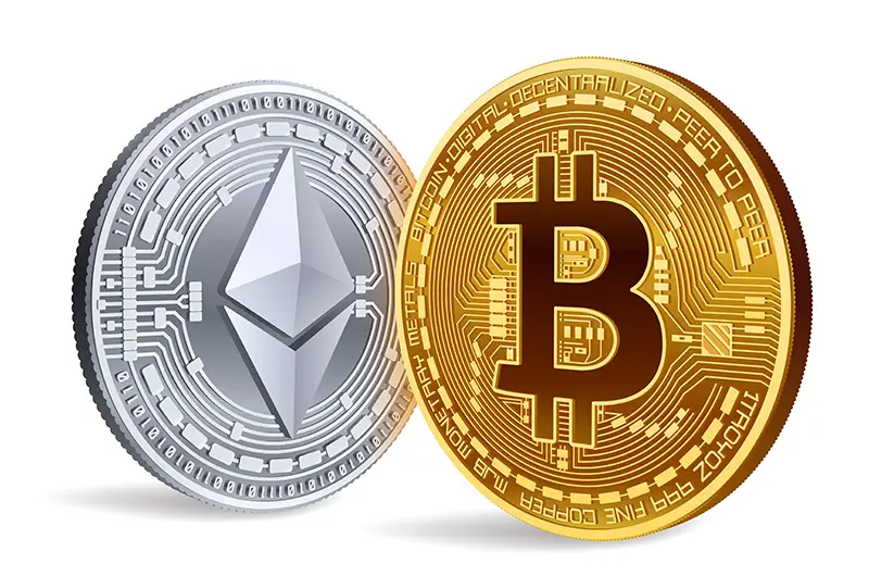 Bitcoin and Ethereum